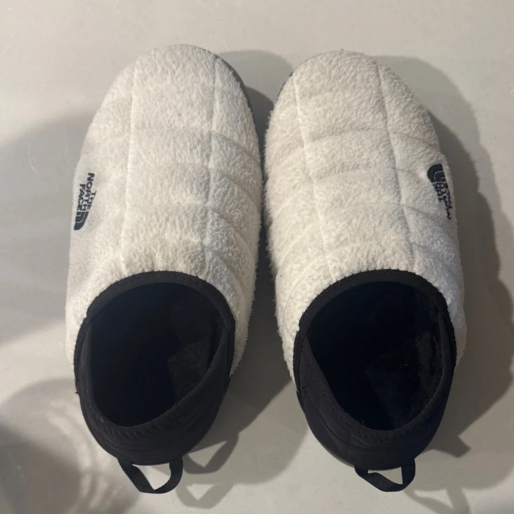 The North Face Thermoball Black and White Fleece - Size 8 - Picture 1 of 7